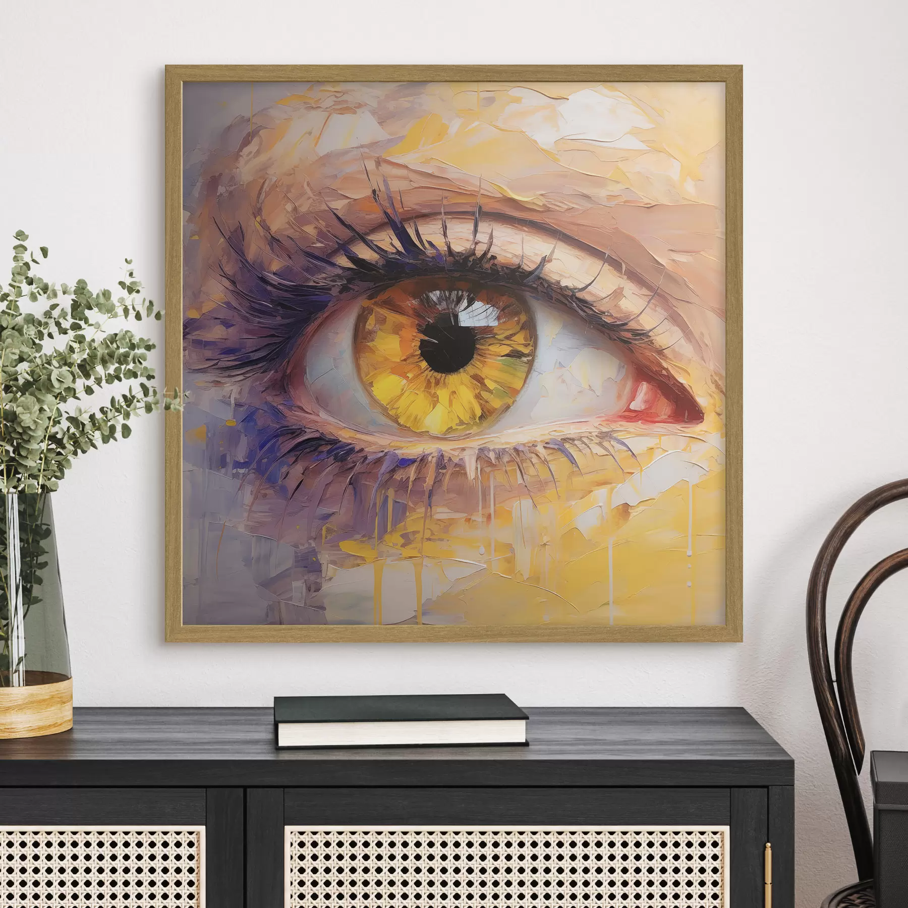 Fototapete Augen in verschiedenen Farben f46378