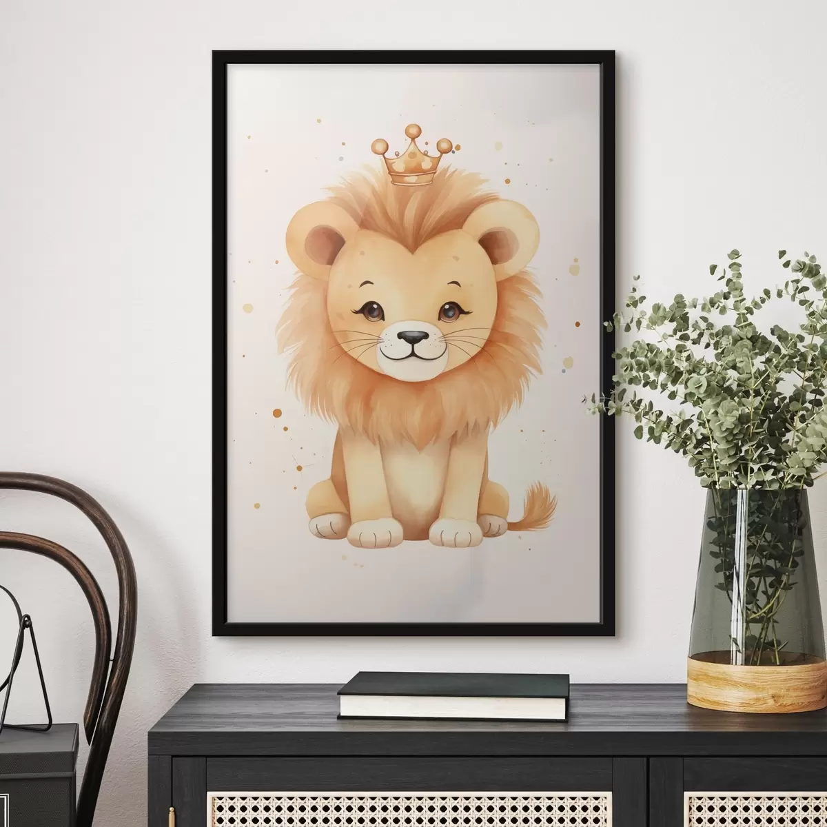 Poster Löwe f46384