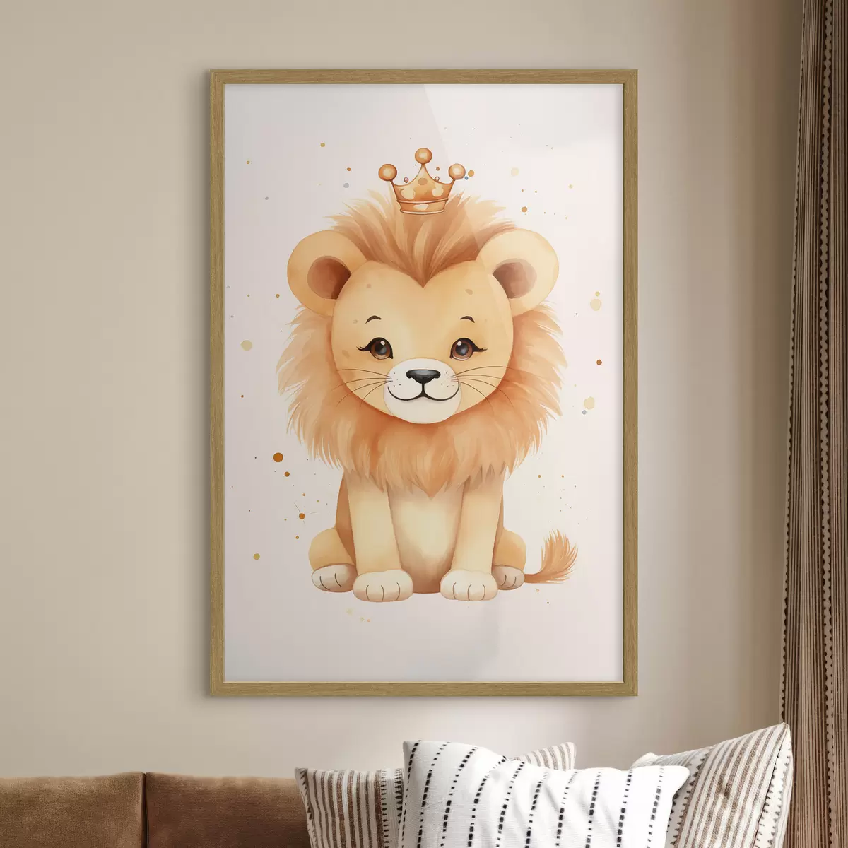Poster Löwe f46384