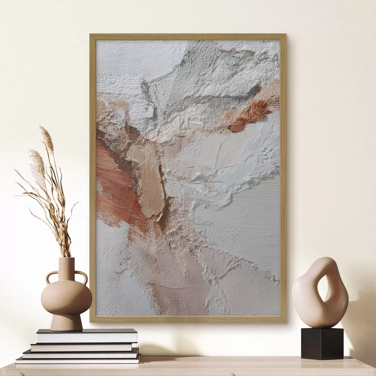 Poster Strukturierte Striche f46391