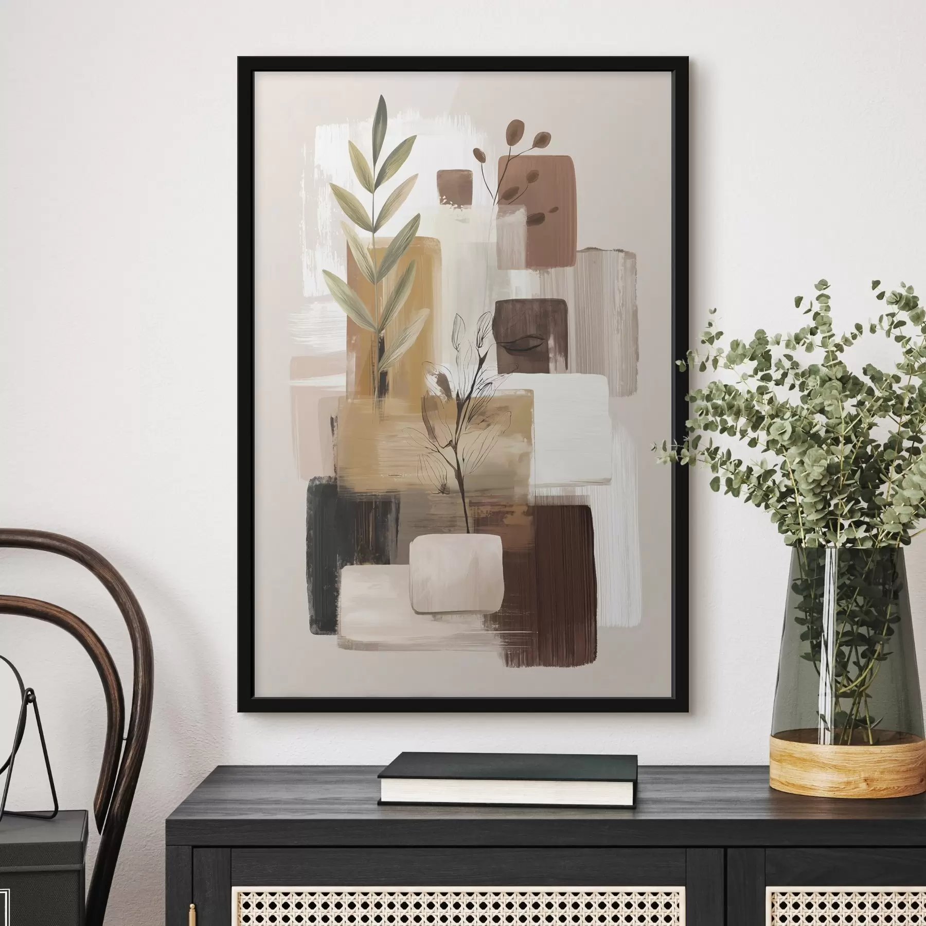 Fototapete Blattabstraktion f46394