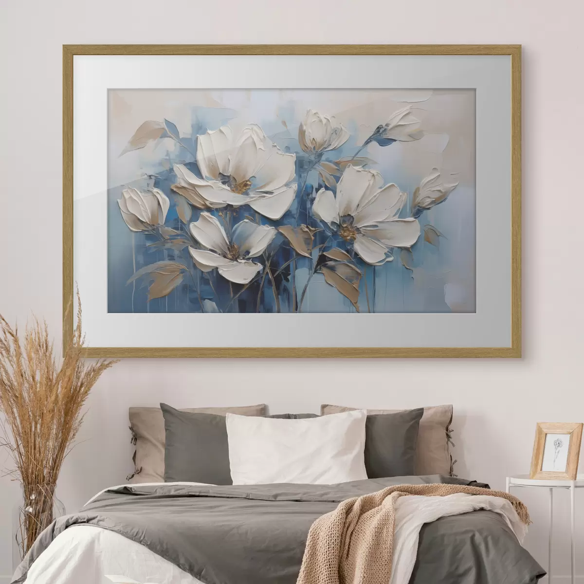 Poster Gemalte Blumen f46396