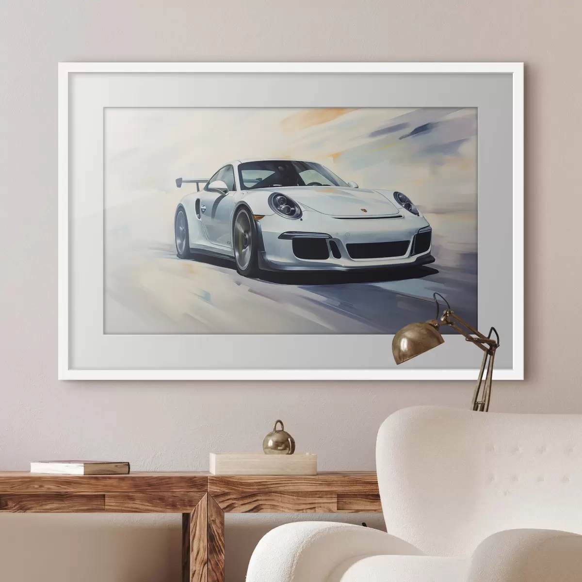 Poster Schnelles Auto f46399
