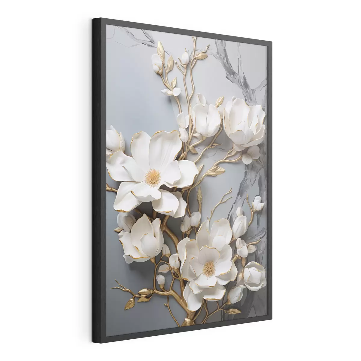 Poster Abstrakte Blumen f46401