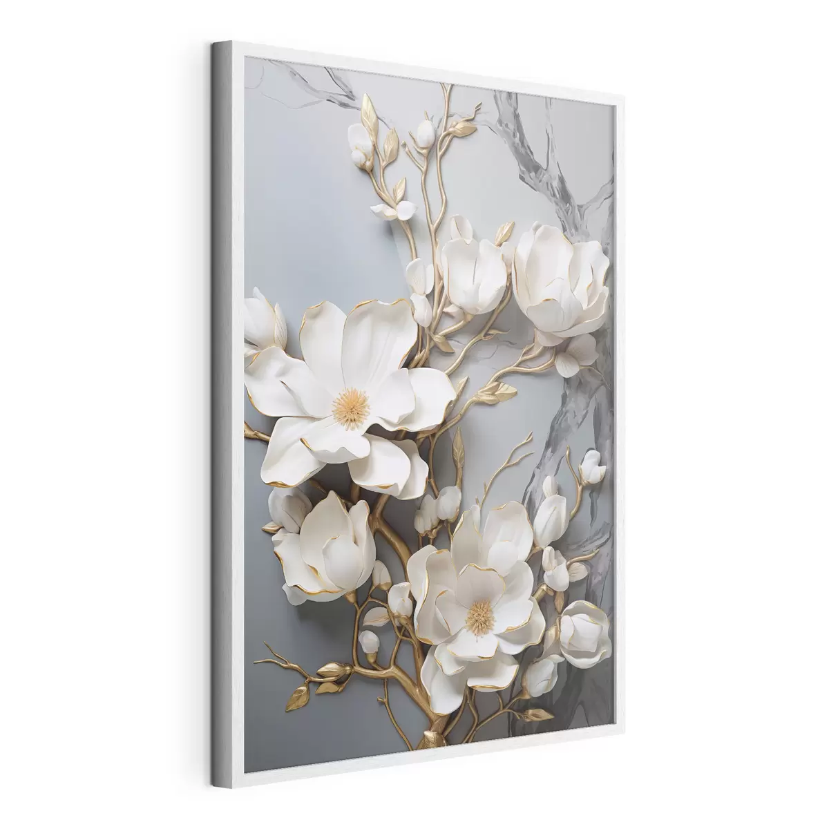 Poster Abstrakte Blumen f46401