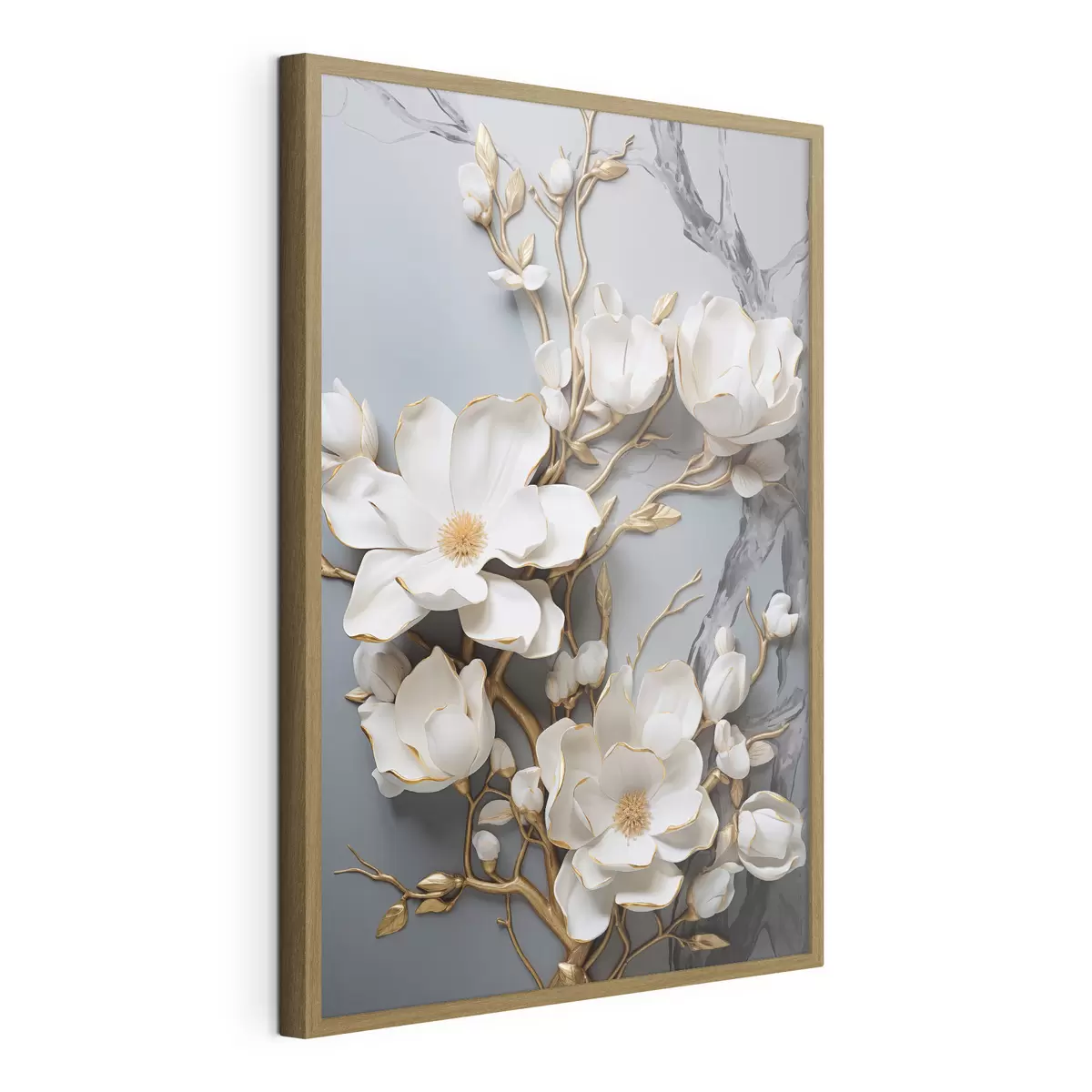 Poster Abstrakte Blumen f46401