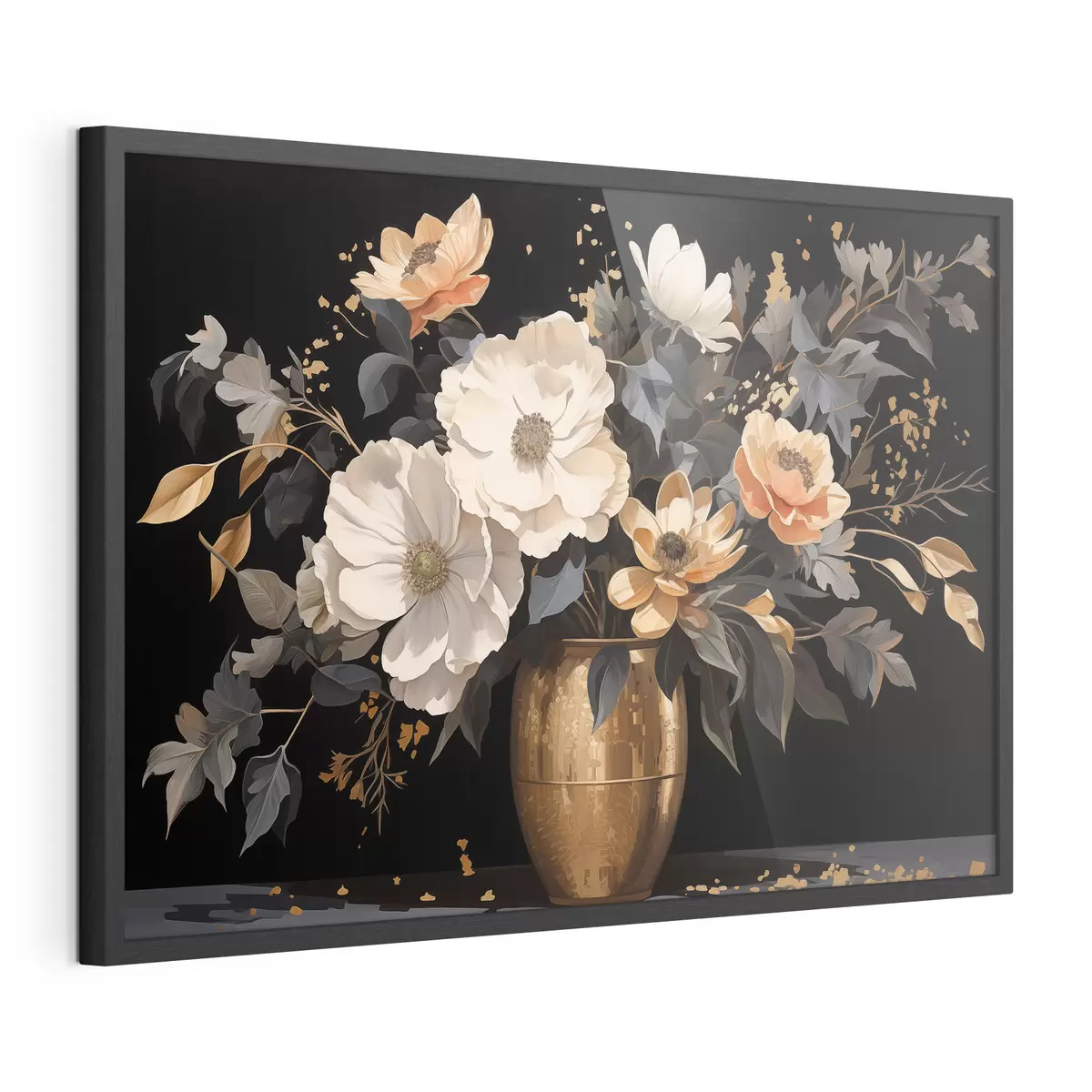 Poster Blumenstrauß in Vase f46402