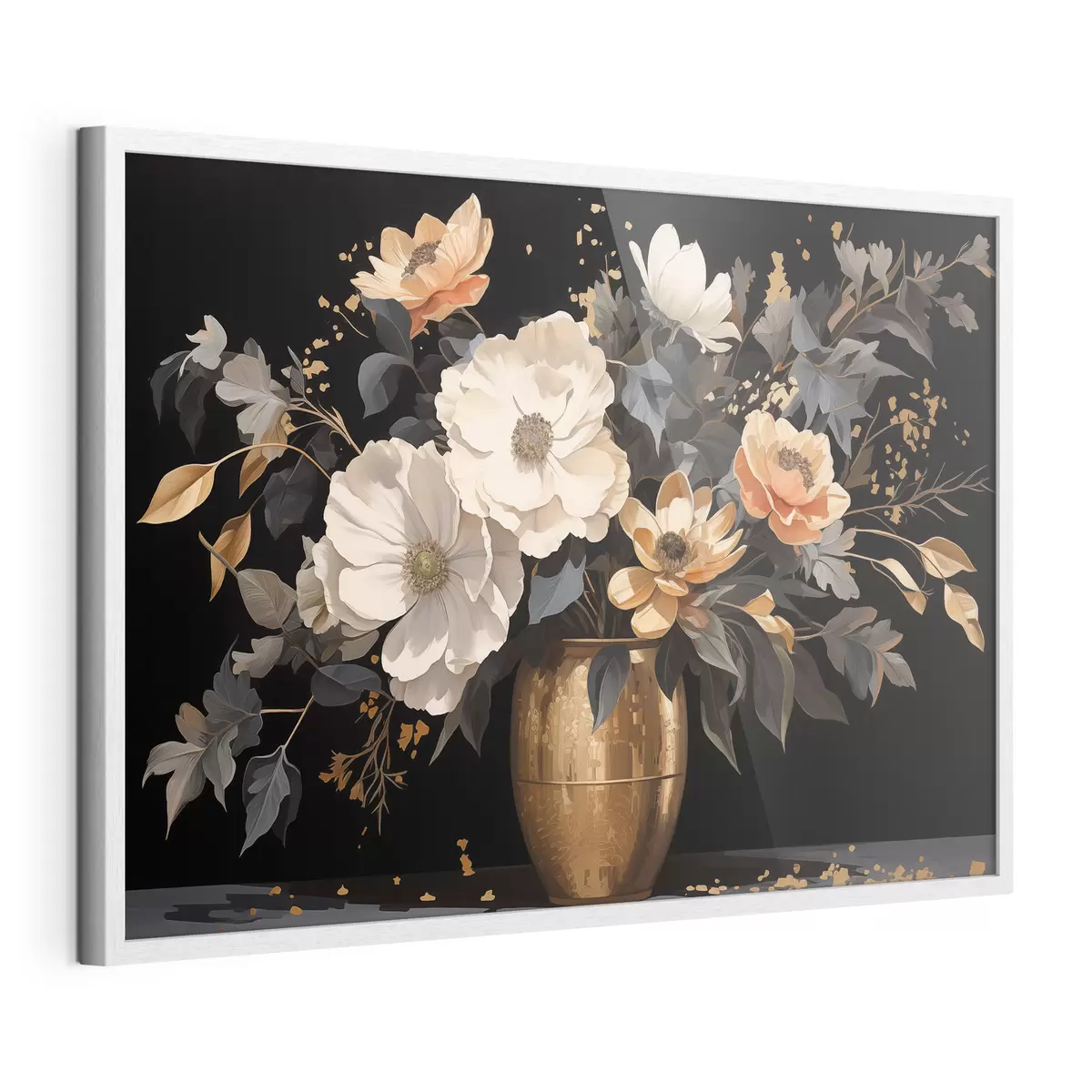 Poster Blumenstrauß in Vase f46402