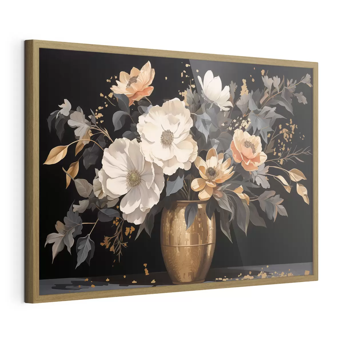 Poster Blumenstrauß in Vase f46402