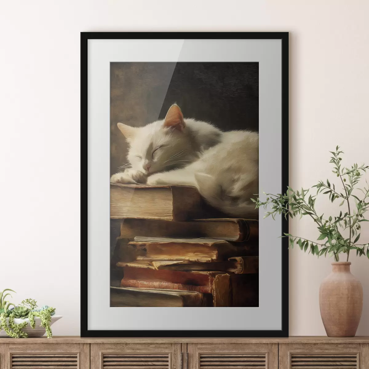 Poster Katze und Inspiration f46428
