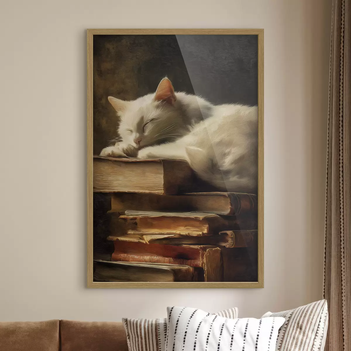 Poster Katze und Inspiration f46428