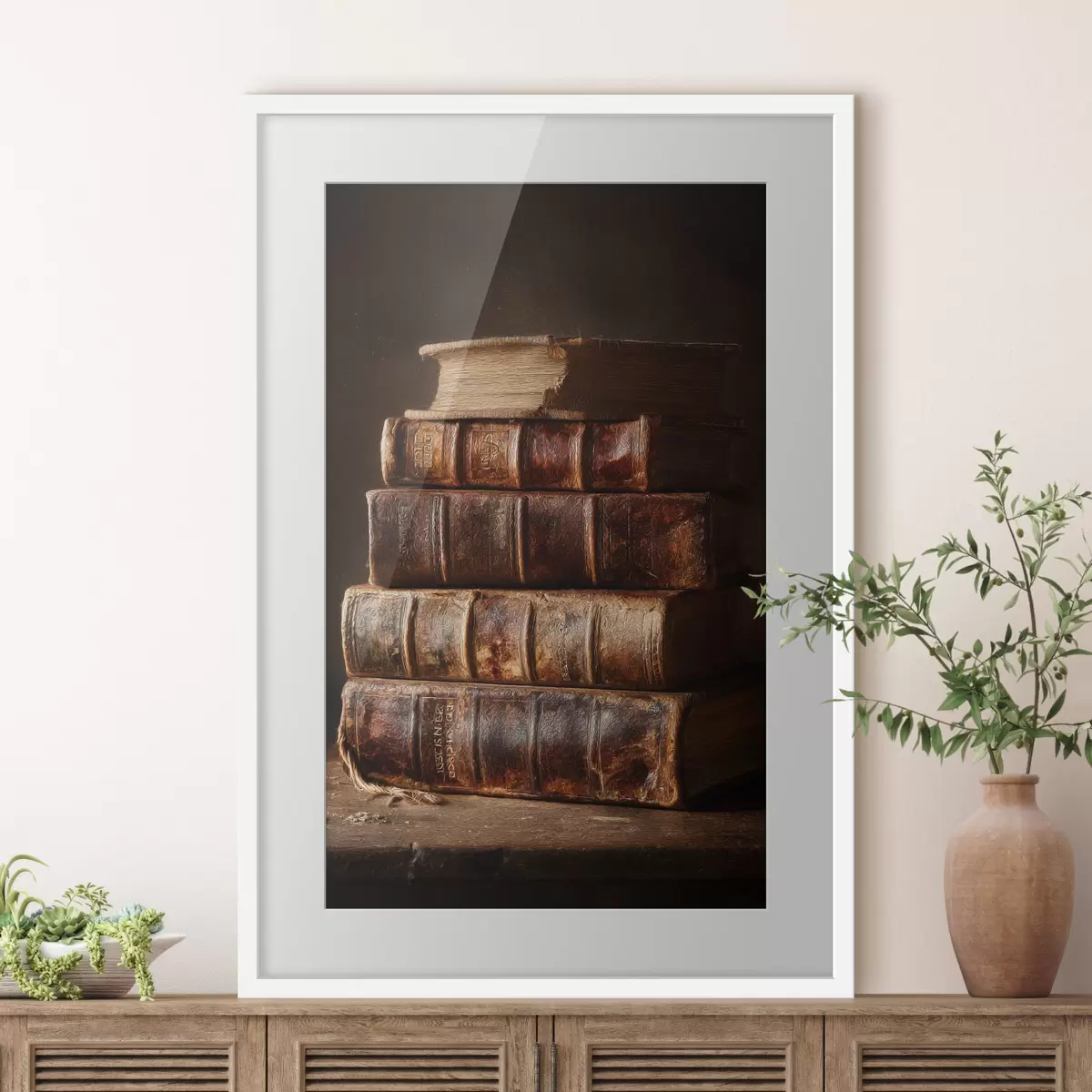 Poster Vintage-Bücher f46430