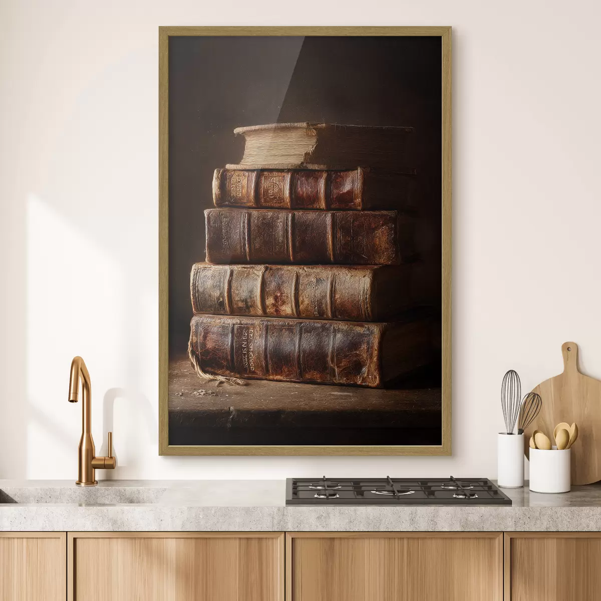 Poster Vintage-Bücher f46430
