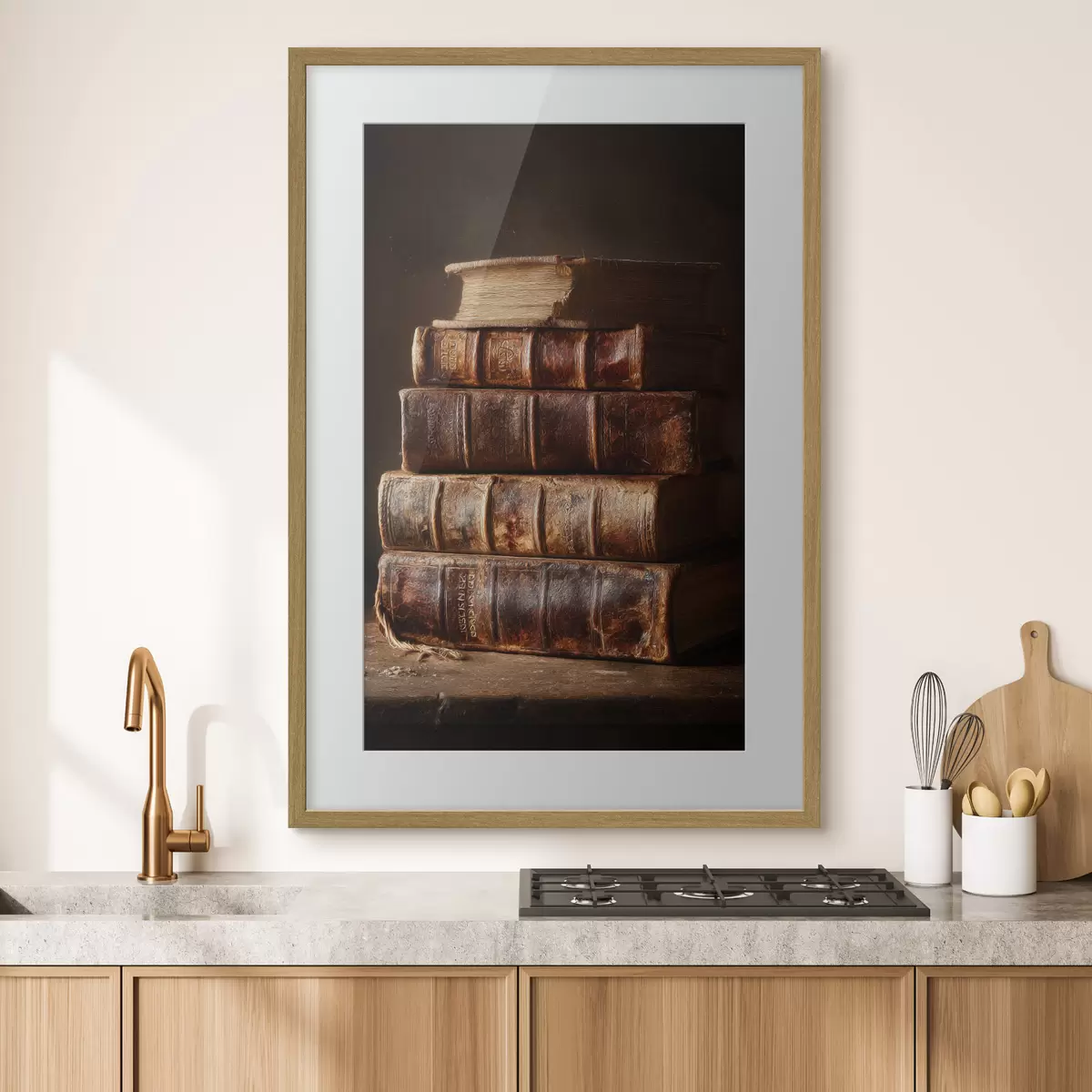 Poster Vintage-Bücher f46430