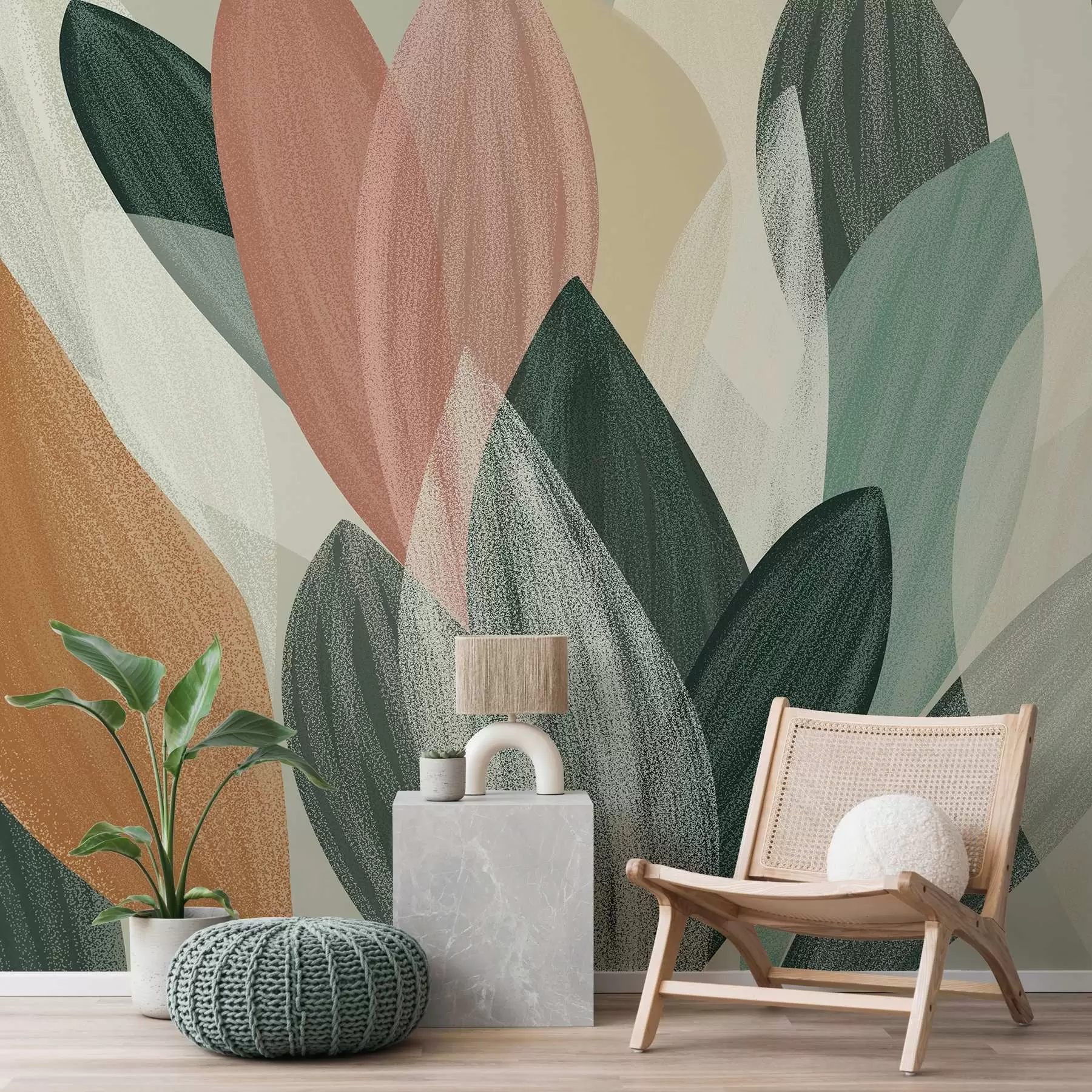 Fototapete fantasieblätter  w04757