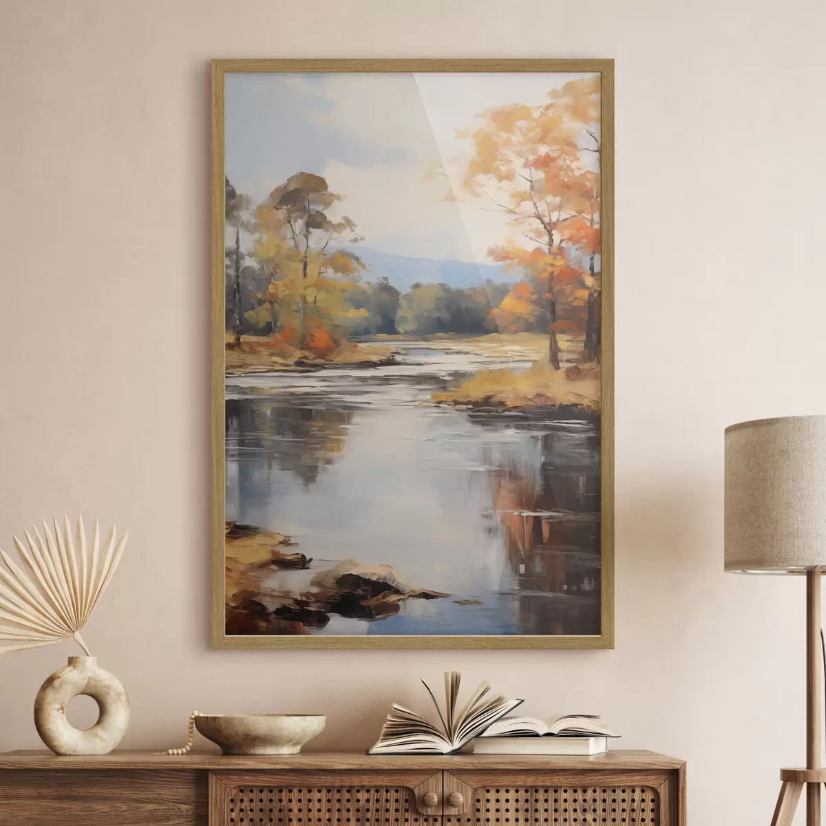 Poster Wald und Nostalgie f46281