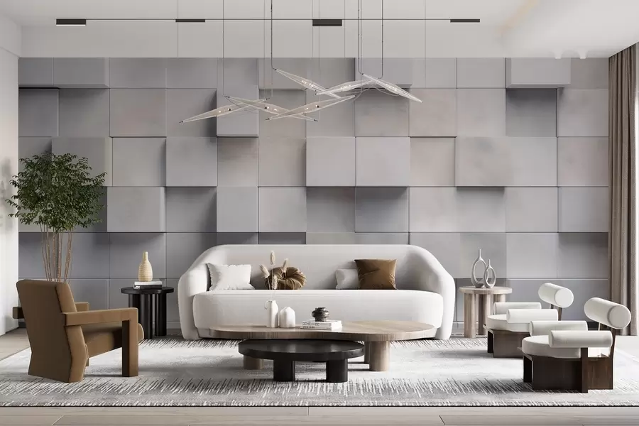 Fototapete Quadratische Blöcke w04806