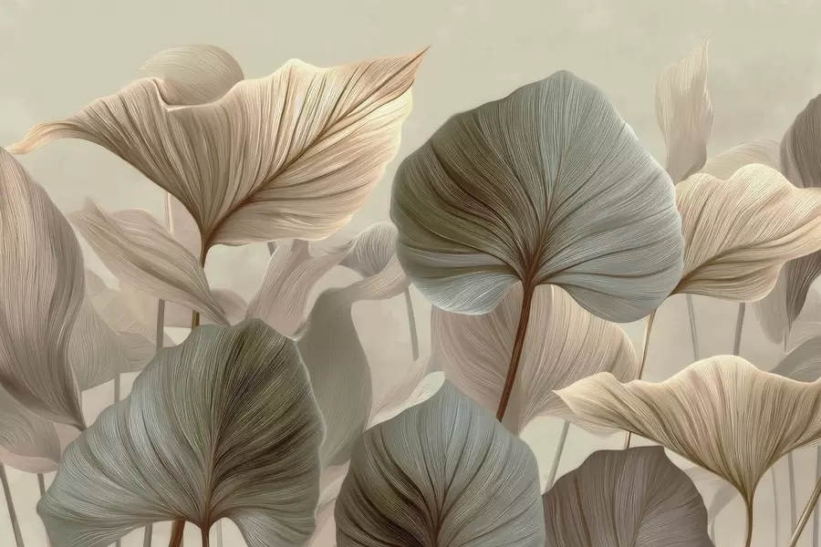 Fototapete Blätter w04848