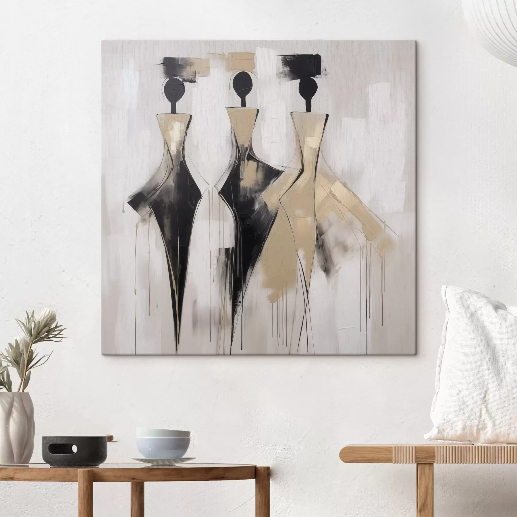 Fototapete Abstrakte Silhouetten s46436