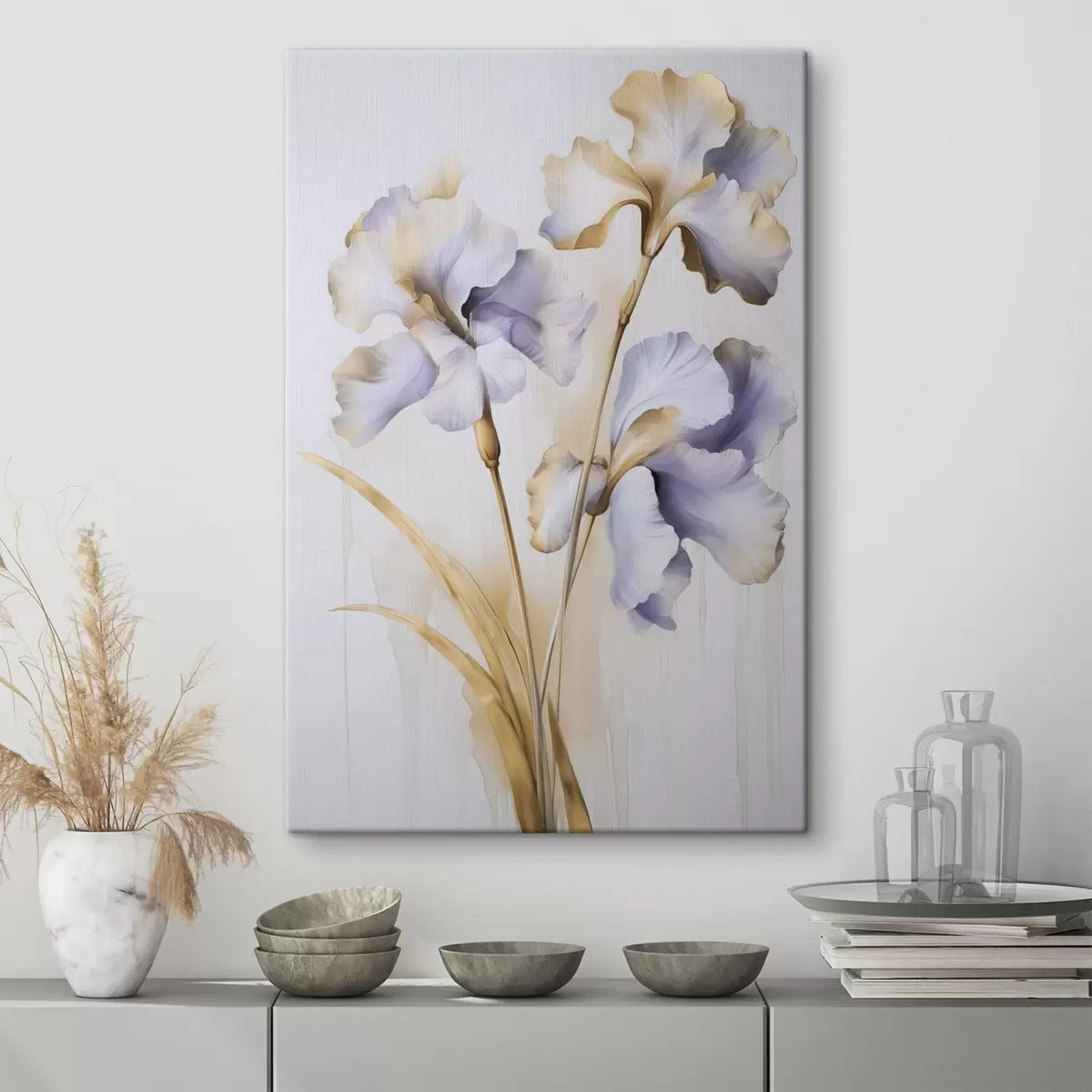 Fototapete Schwertlilien s46439