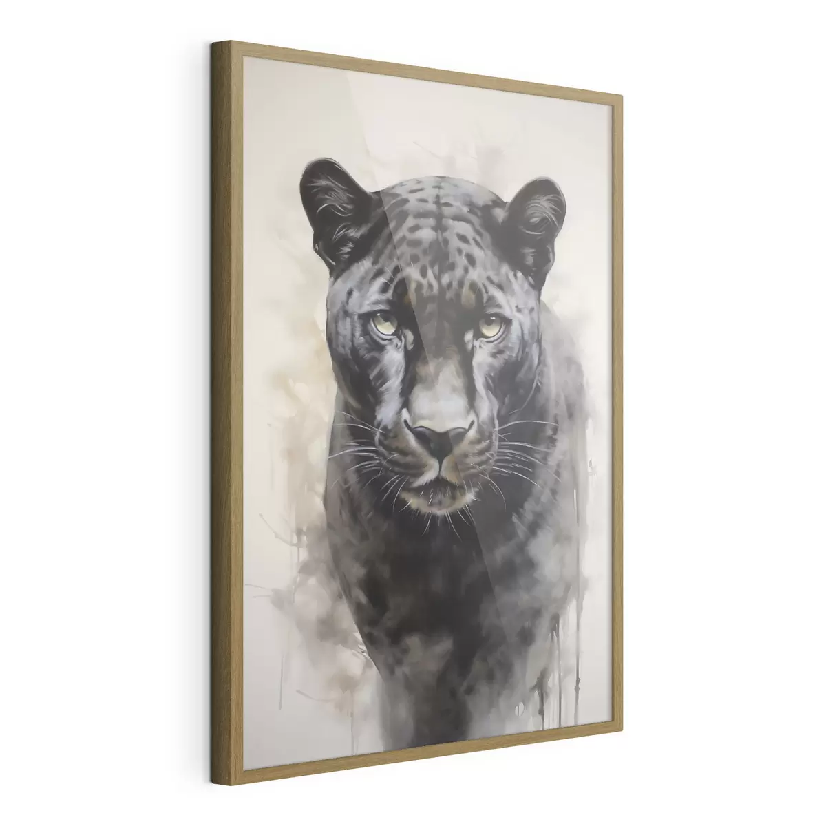 Poster Panther-Imitationsmalerei f46433