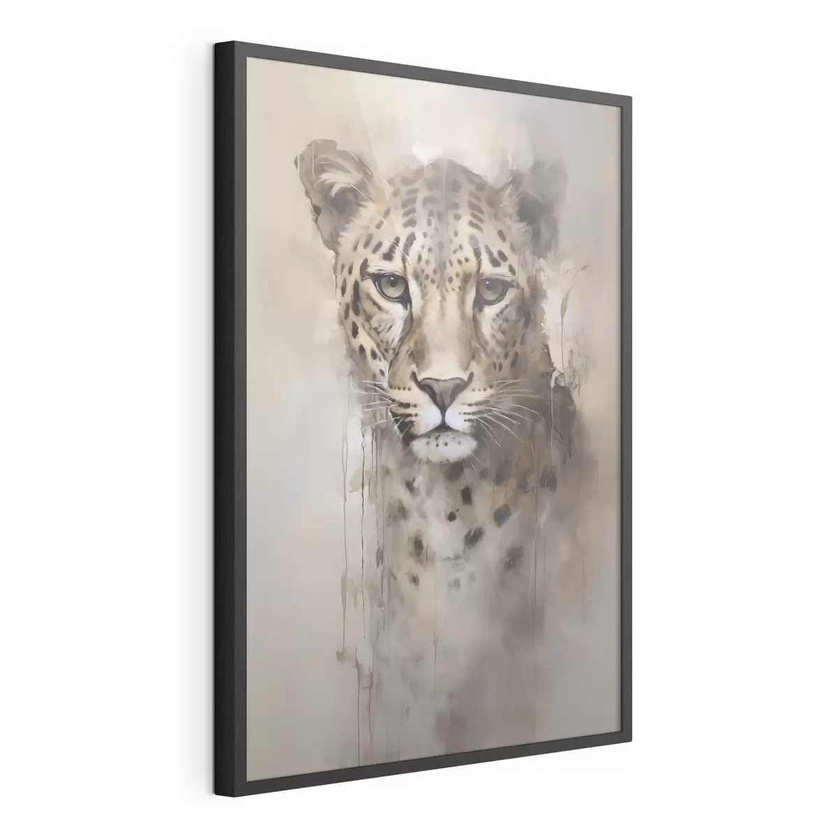 Poster Leopardenimitat-Gemälde f46434