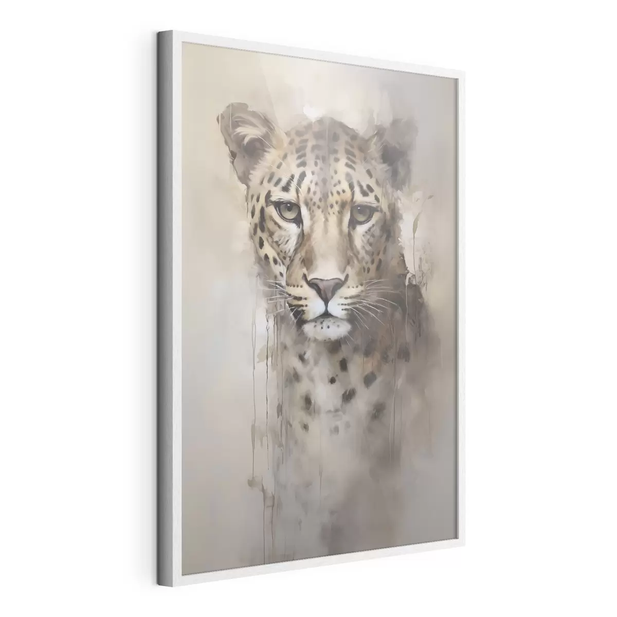 Poster Leopardenimitat-Gemälde f46434