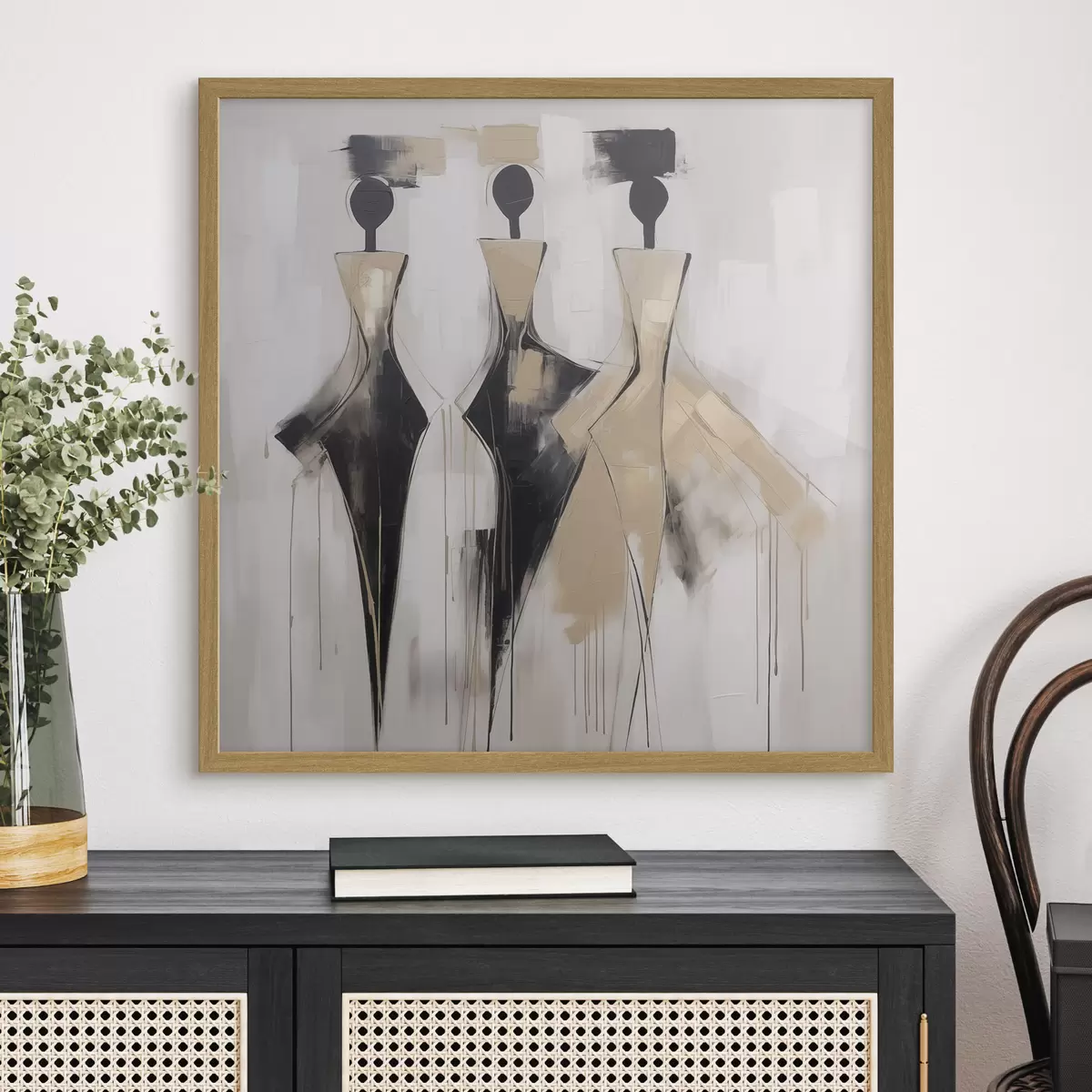 Poster Trio auf dem Laufsteg f46436