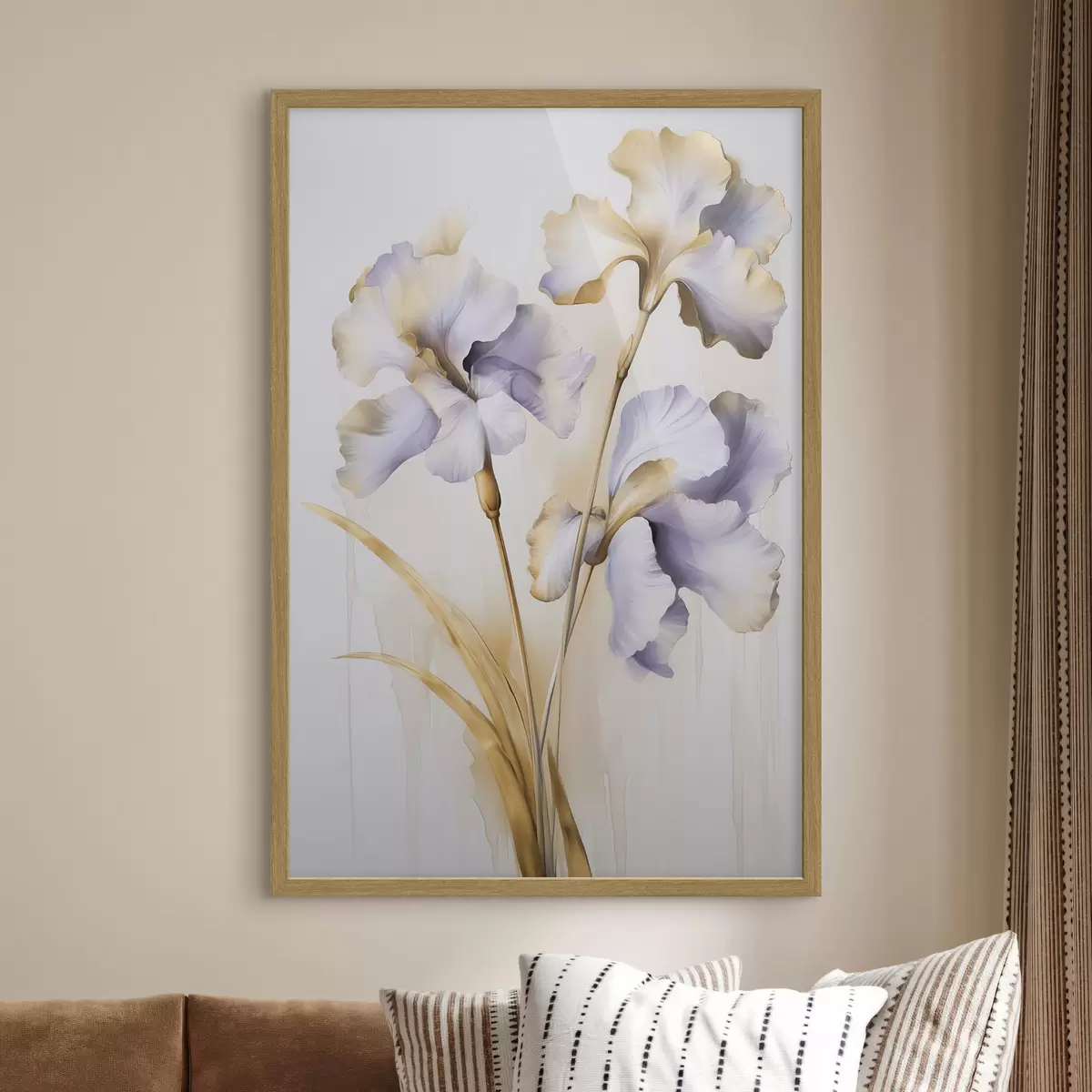 Poster Schwertlilien f46439