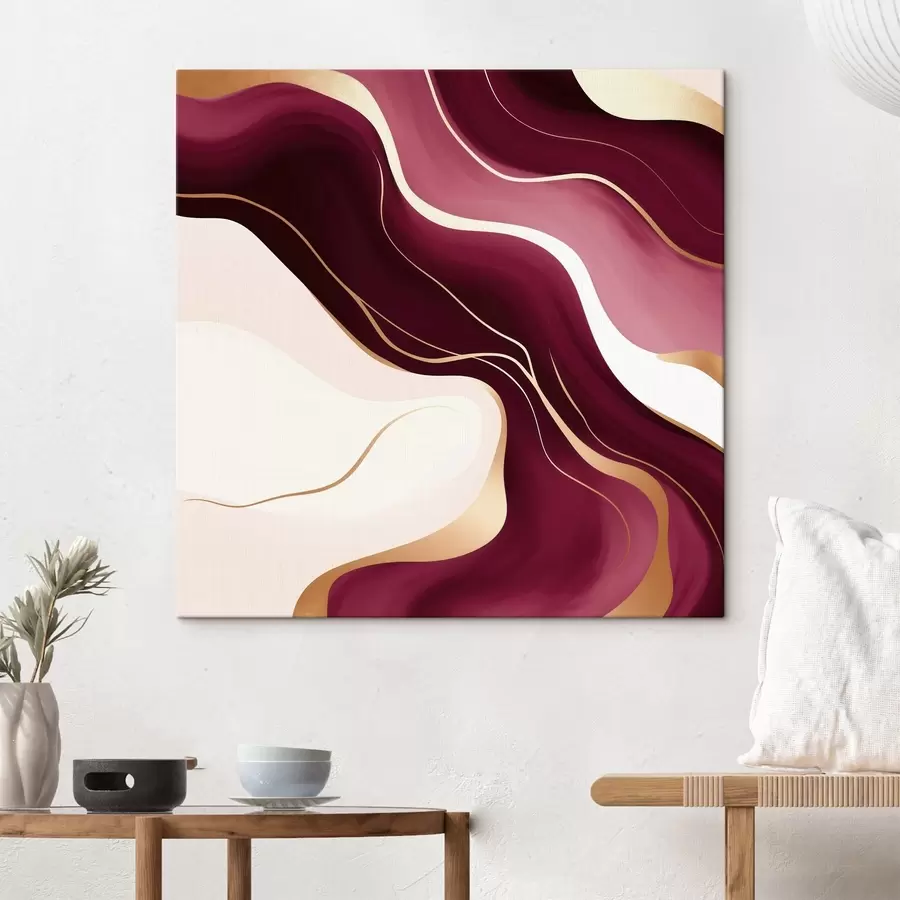 Fototapete Geschmeidige Formen, Trauben- und Rosé-Farbpalette s46330 Fototapete Geschmeidige Formen, Trauben- und Rosé-Farbpalette s46330