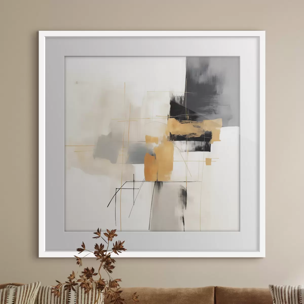 Poster Ockerimpuls f46323