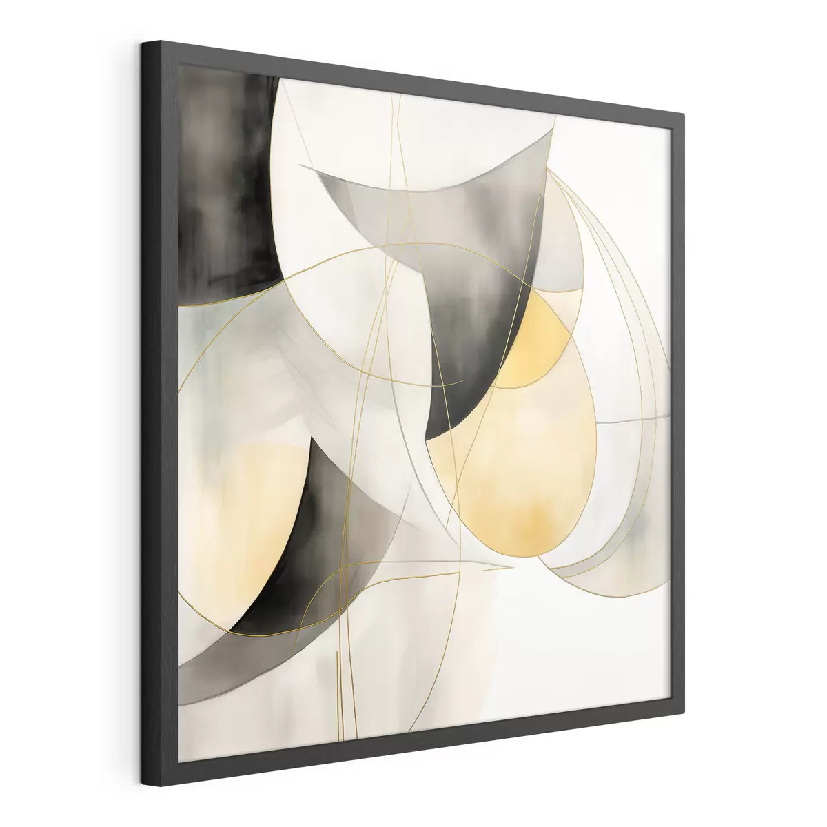 Poster Geometrische Abstraktion im modernen Stil f46328