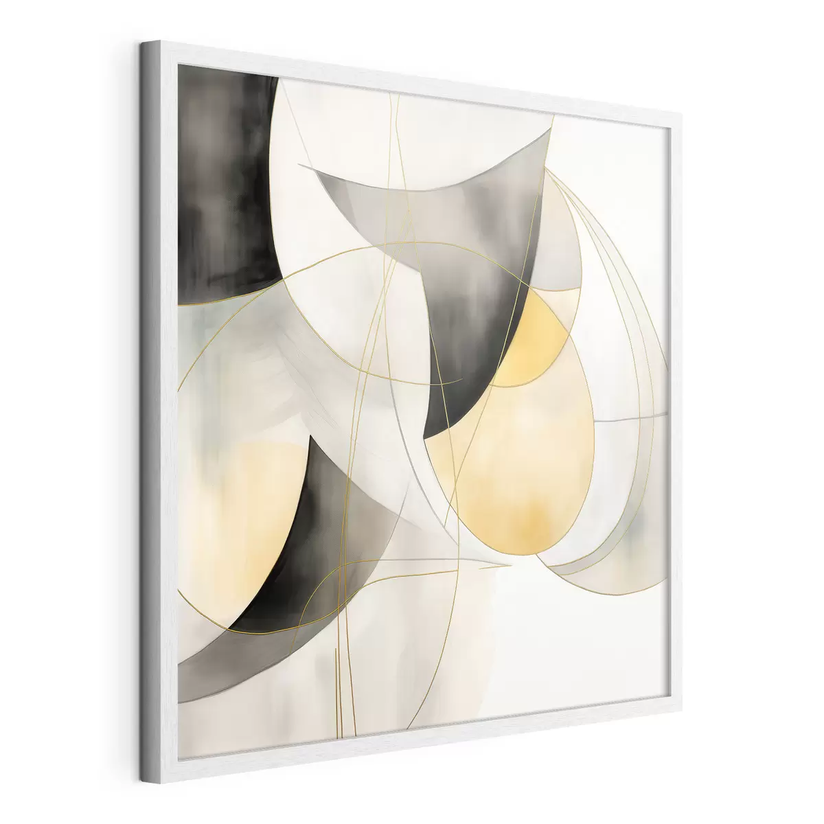 Poster Geometrische Abstraktion im modernen Stil f46328