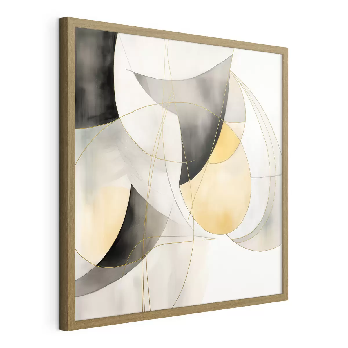 Poster Geometrische Abstraktion im modernen Stil f46328