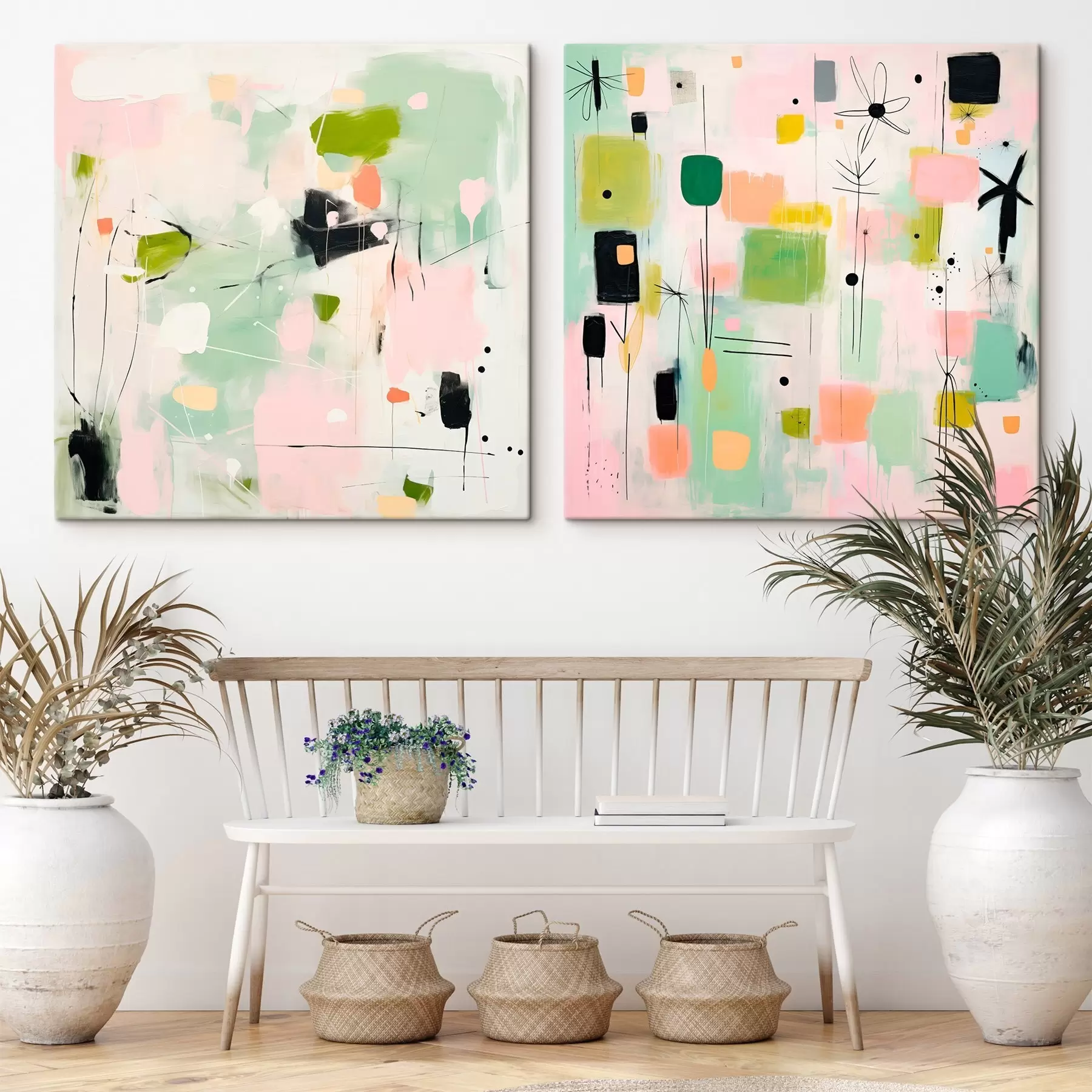 Fototapete Blumenmotive im modernen Stil m00900