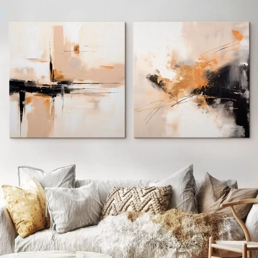 Fototapete Geometrie und Ausdruck im Ölstil m00901 Fototapete Geometrie und Ausdruck im Ölstil m00901