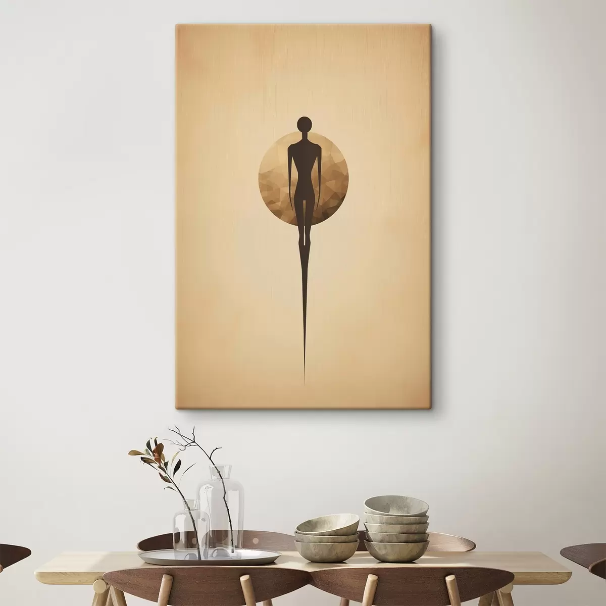 Fototapete Abstrakte Silhouette s46356