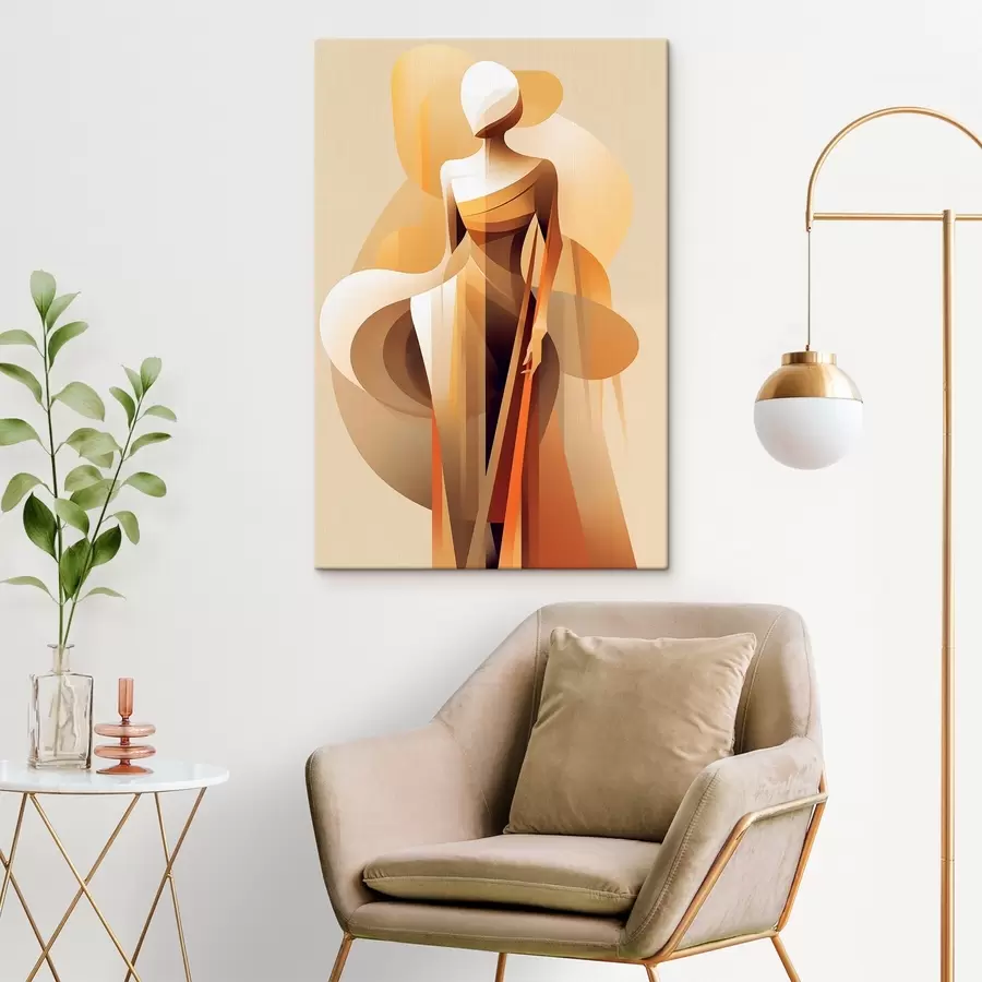 Fototapete Abstrakte Silhouette s46357