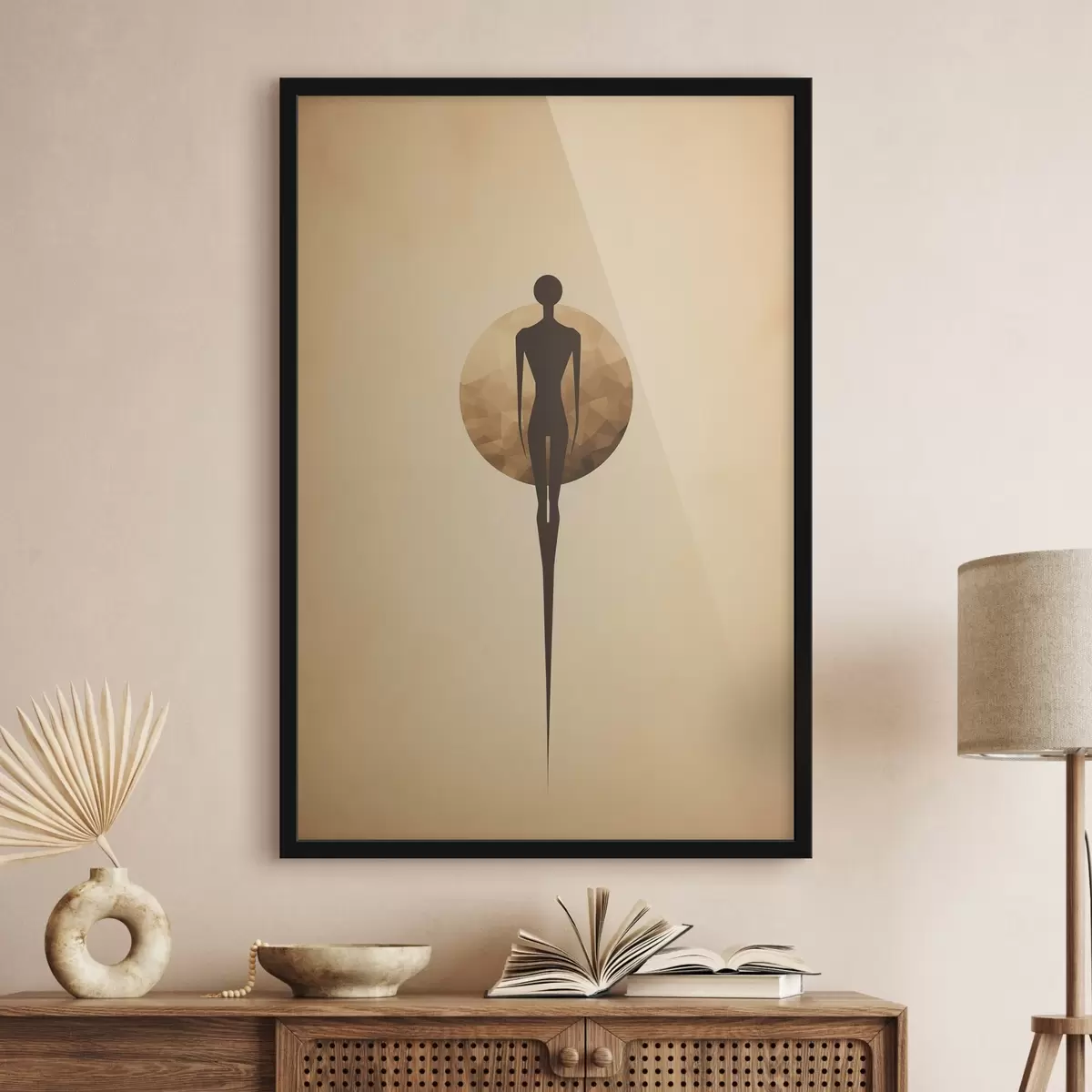 Poster Abstrakte Silhouette f46356