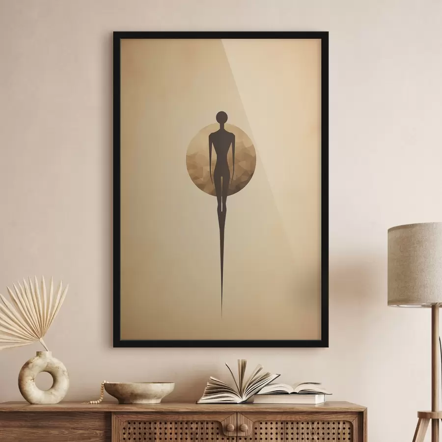 Fototapete Abstrakte Silhouette f46356