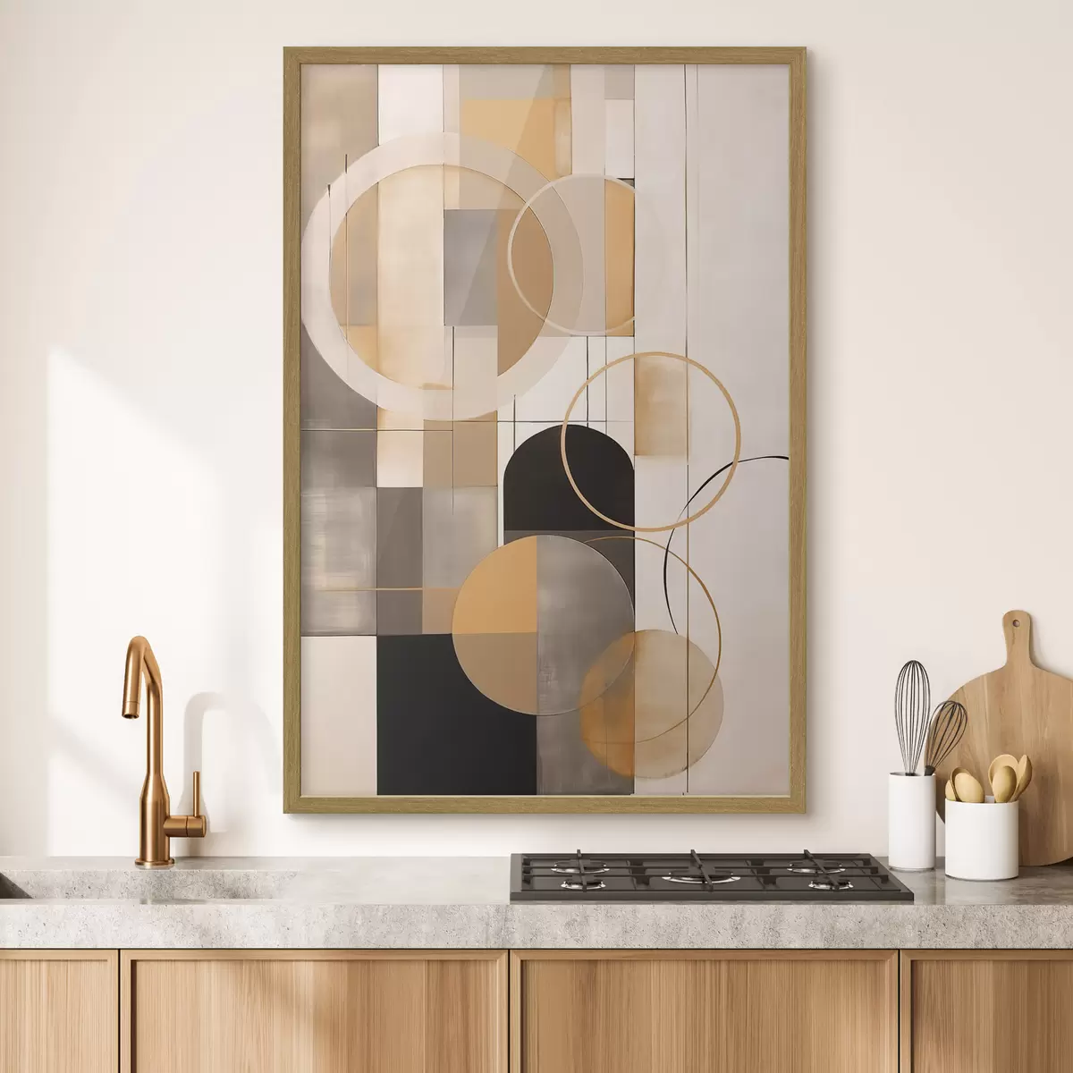 Poster Kreise und Kraft f46359