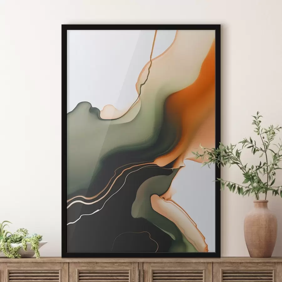 Fototapete Abstrakte Welle f46448