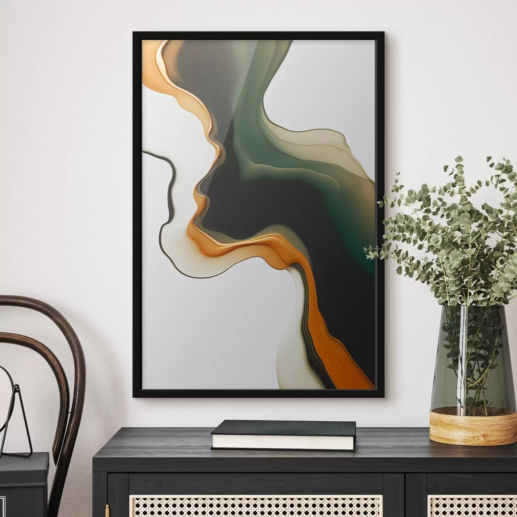 Fototapete Abstrakte Welle f46449