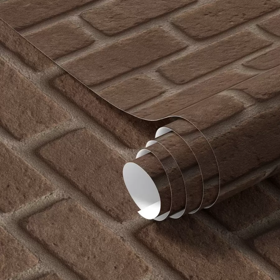 Fototapete Rustikale braune Ziegelstruktur a00879