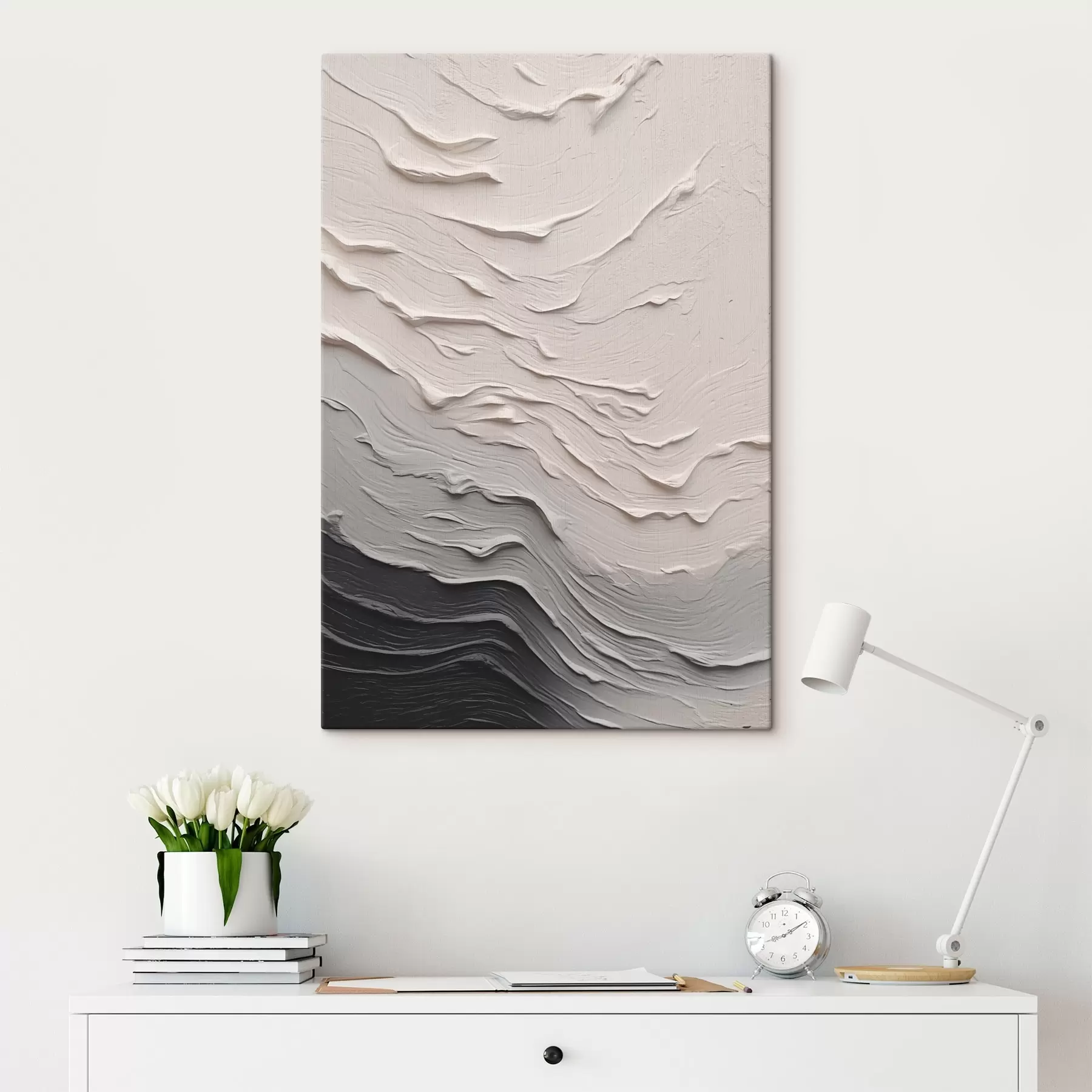 Fototapete Wellig strukturiert s46475