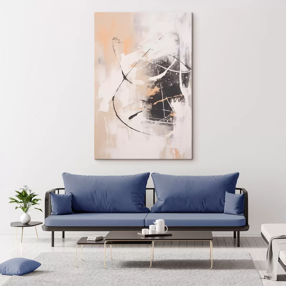 Fototapete Kontrastreicher Expressionismus s46557