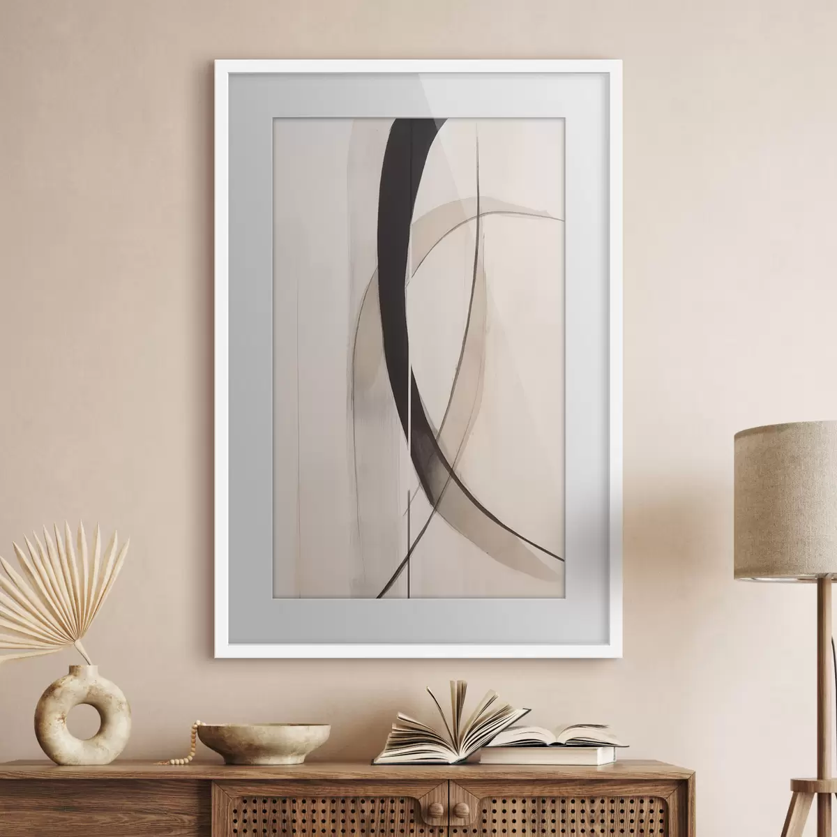 Poster Linien und Anmut f46468