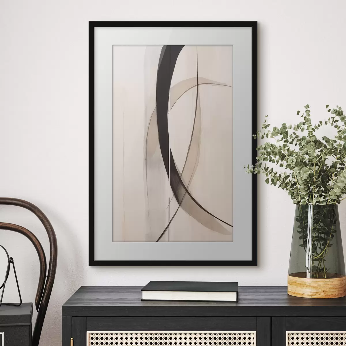 Poster Linien und Anmut f46468