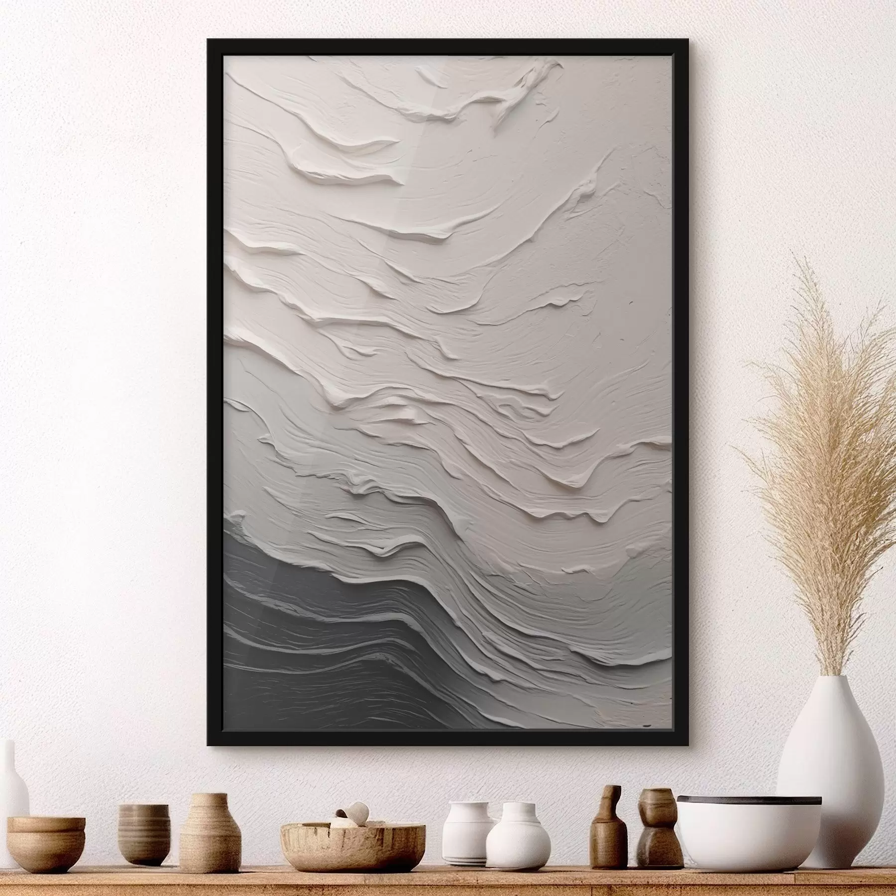 Fototapete Wellig strukturiert f46475