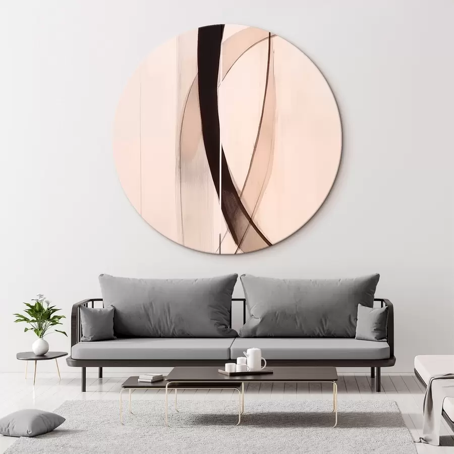 Fototapete Elegante Kalligraphie. Abstraktion r46468